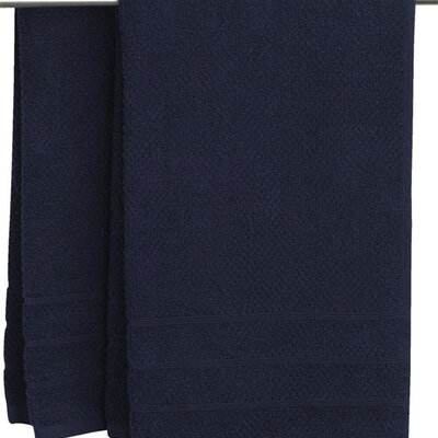 Kronborg peškir Jean 70x130 mornarsko plava