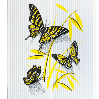 Poster Grejalica Žuti Leptir 500W