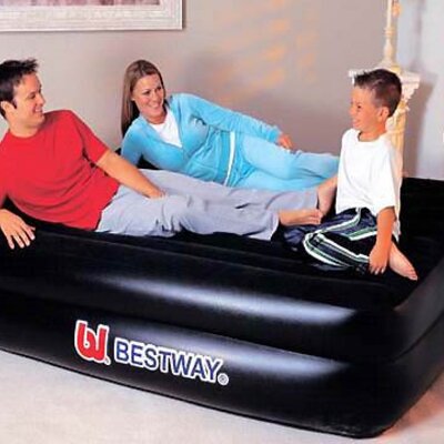 Bračni krevet na naduvavanje sa električnom pumpom - Bestway 67345