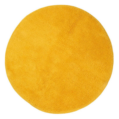 Prostirka za kupatilo Circle Ø56 žuta