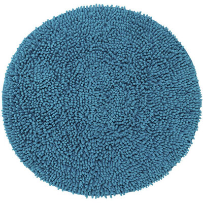 Kružna prostirka za kupatilo Petra 60 petrolej