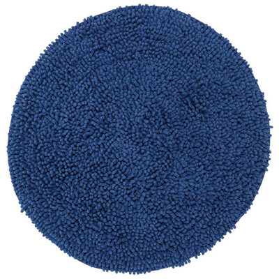Kružna prostirka za kupatilo Petra Ø60 plava