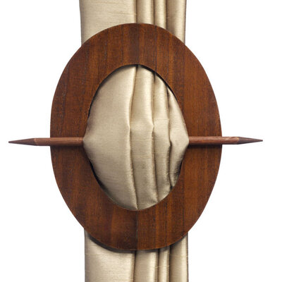 Drvena šnala za zavese