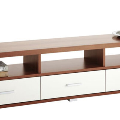 TV-polica Porto sa 3 fioke orah - krem