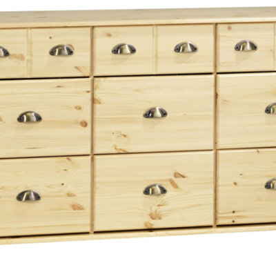 Komoda Kristine lakirana borovina