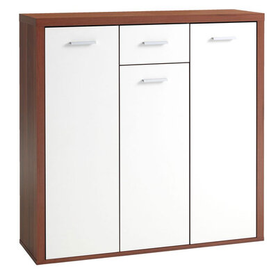 Komoda Porto 3 vrata orah / krem