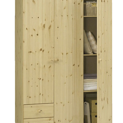 Ormar Route 3 vrata masivna borovina