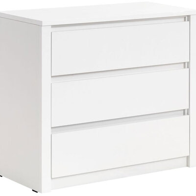 Komoda Spring 3 fioke bela