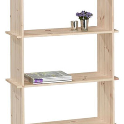 Polični element Medio sa 6 polica, bor