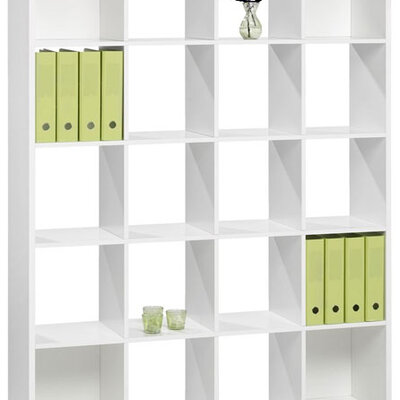 Sobna pregrada Alfa sa 20 polica, bela