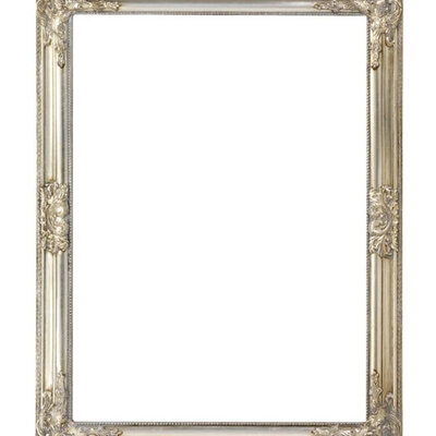 Ogledalo Crown 70×90cm srebrni ram