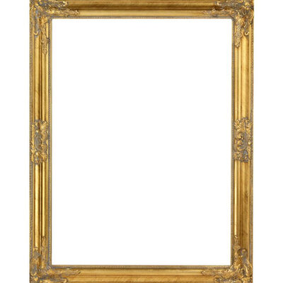 Ogledalo Crown 70×90cm zlatni ram