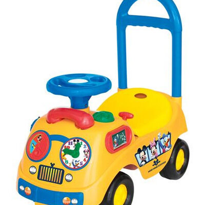 Kiddieland Toys guralica My First Car Mickey School Bus 035329