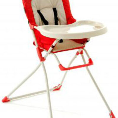 Hauck Visoka stolica za bebe Mac baby red 5300028