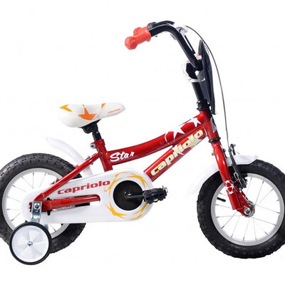 Dečiji bicikl BMX 12HT STAR crvena 904102-12 Bez točkića