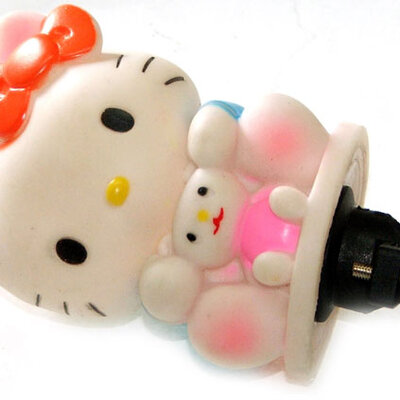 Trubica - zvonce za dečiju biciklu Hello Kitty Mačka 190733