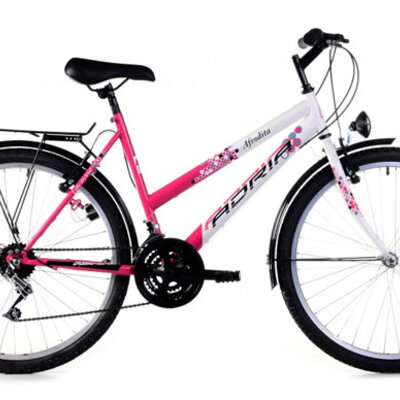 City Bike CTB Afrodita 26/18HT belo-pink 905227-19