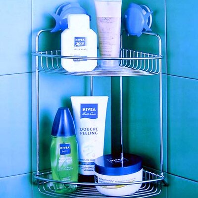 Atlantis ugaona polica na dva nivoa - Metaltex - 40.43.13