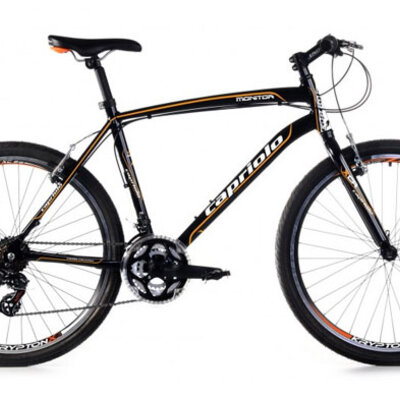 Mountain Bike MTB Monitor Man 26/21 Al crna-oranž 905563-22