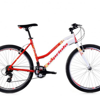Mountain Bike MTB Monitor Lady 26/21 Al bela-crvena 905570-19