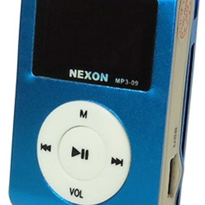 Nexon MP3 Player MP3-09 4GB BLUE