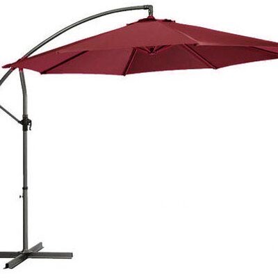 Viseći Banana Suncobran TH Bordo