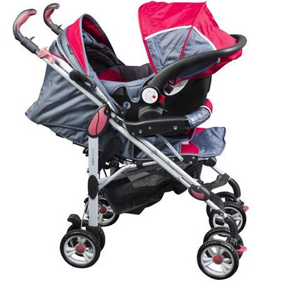 Primebebe Duo Kolica Smart Red