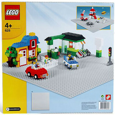 LEGO® Bricks and More Kocke - Velika siva podloga LE628