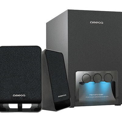 Omega zvučnici OG-201B 2.1ch Pathfinder OMG154