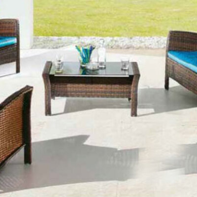 Garnitura za Dvorište i Baštu Orisa Petan - Aluminijum