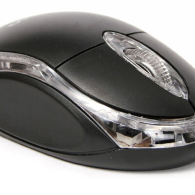 Omega miš OM-07V crni OMG057