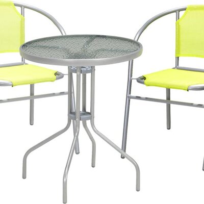 Baštenski Nameštaj Garnitura Lime2 2 Stolice i Sto