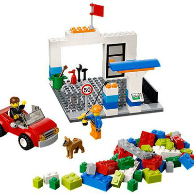 LEGO® Bricks and More Kocke - Plavo koferče sa kockama LE10659