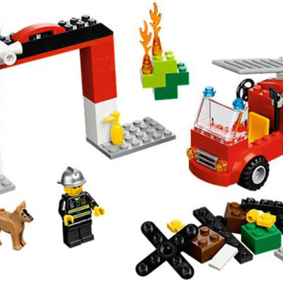 LEGO® Bricks and More Kocke - Moja prva LEGO® Vatrogasna stanica LE10661