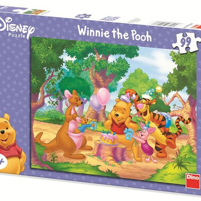 Dino puzzle 99 kom, Winnie the Pooh - rođendan 123931