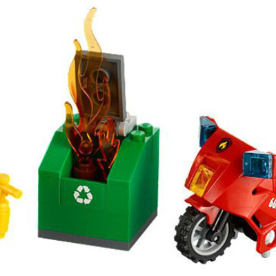LEGO® City Vatrogasac na motociklu LE60000