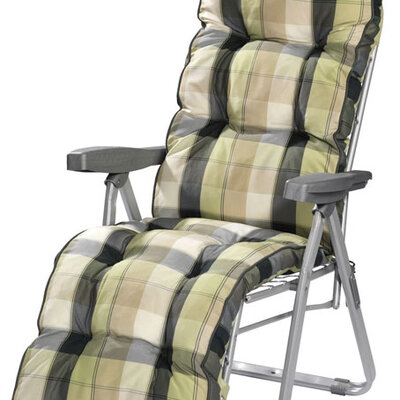 Sklopiva - podesiva stolica 5 položaja Donna 8cm jastuk