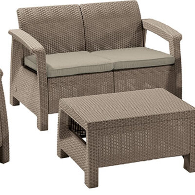 Baštenska Kompozicija Barahona od Wicker Pruća