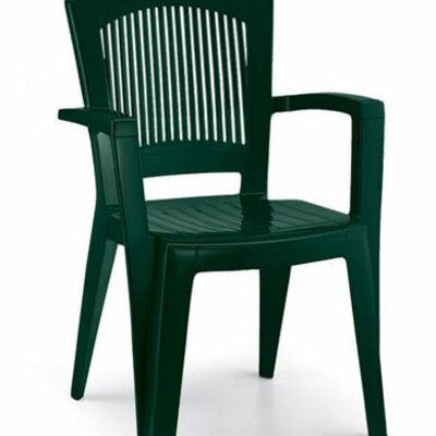 Scab Super Elegant zelena plastična stolica 1085947