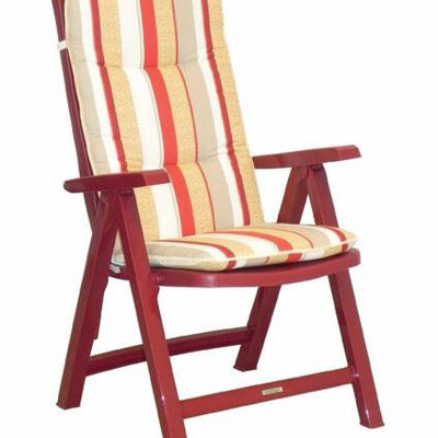 Plastična stolica Steiner Cannes crvena 1744978