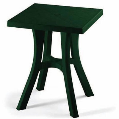 Scab Daddy plastični sto zelene boje 60x60 275793