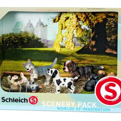 Schleich Domaće životinje - Štenci - Set 41225