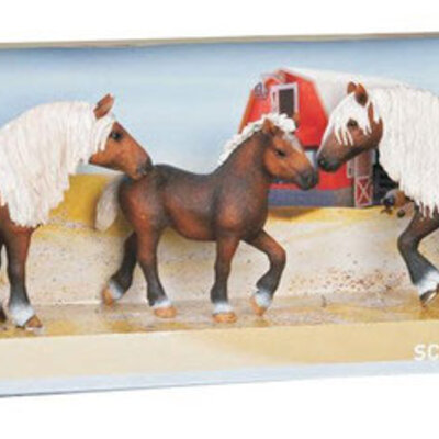 Schleich Domaće životinje - Švarcvaldski konji - Set 41230