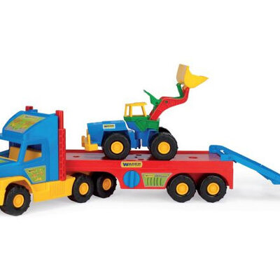 Wader Super Truck - Platform - Kamion sa bagerom 23722
