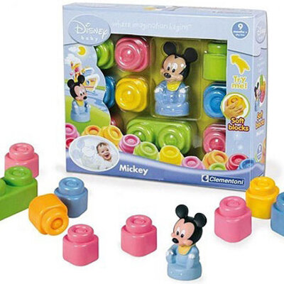 Clementoni Disney Soft Blocks - Mekane Kocke Clemmy 23504