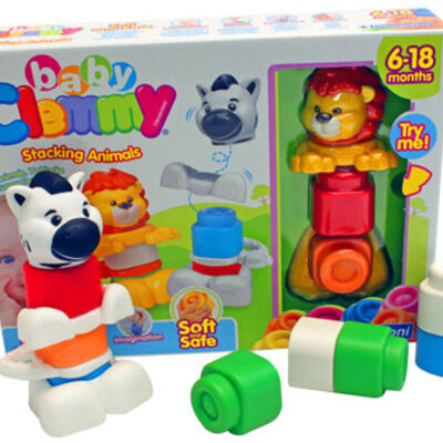 Clementoni Animals Soft Blocks - Mekane Kocke Clemmy 22600