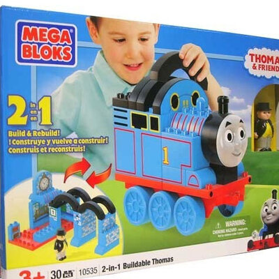 Mega Bloks Thomas 2u1 plastične kocke 18959