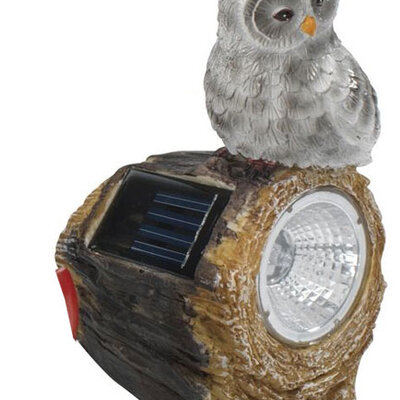 Solarna lampa Sova V15cm fiberston