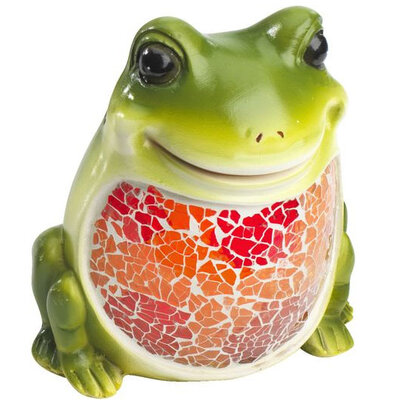 Solarna lampa Astra - žaba