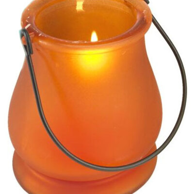 Sveća Vanda narandžasta 2 komada